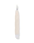 HEMA LED huishoudkaars Ø2.5x19.5cm gedraaid ivoor, Huis en Inrichting, Verzenden, Nieuw