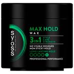 Syoss Max Hold Wax, Sieraden, Tassen en Uiterlijk, Uiterlijk | Haarverzorging, Verzenden, Nieuw, Gel, Wax, Haarlak of Mousse