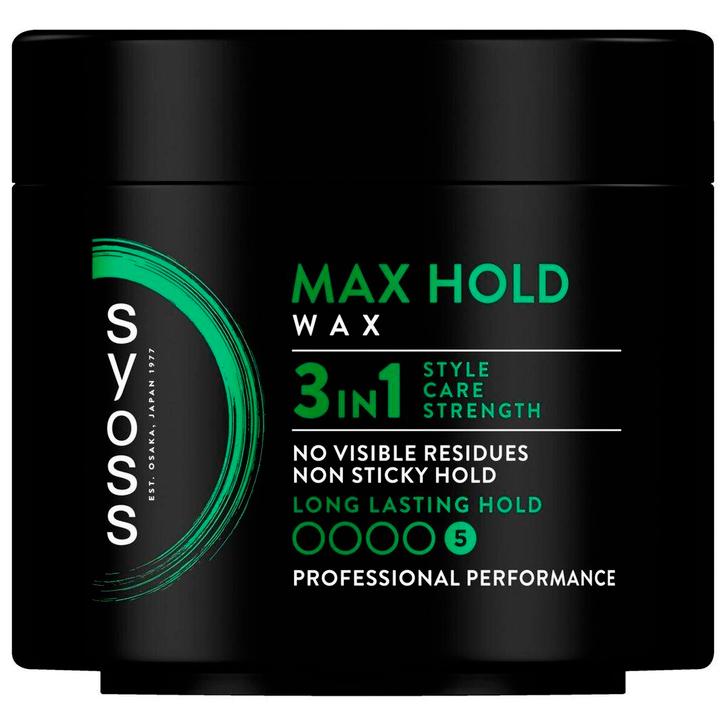 Syoss Max Hold Wax, Sieraden, Tassen en Uiterlijk, Uiterlijk | Haarverzorging, Gel, Wax, Haarlak of Mousse, Nieuw, Verzenden