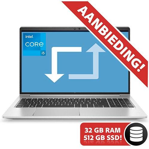 HP Elitebook 650 G10 Ci5-1335U | 512GB | 32GB | 15,6 | W11P, Computers en Software, Windows Laptops, 4 Ghz of meer, SSD, 15 inch