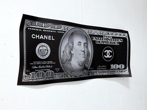 Suketchi - Chanel Money Crumple, Antiek en Kunst, Kunst | Schilderijen | Modern
