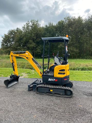 Shantui SE17SR Minigraver 2025 | 1.8 ton | Kubota beschikbaar voor biedingen