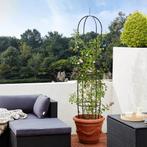 Rozenkolom Zwart 200x40cm (Tuinbogen pergola, Partytenten), Verzenden, Nieuw
