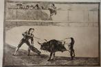 Francisco de Goya (1746-1828) after - La Tauromaquia Blatt