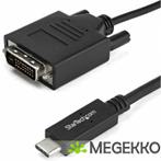 StarTech.com USB-C naar DVI adapter kabel 1 m