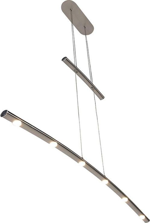 Hanglamp - Columbus - LED - Nikkel mat, Antiek en Kunst, Antiek | Lampen, Verzenden
