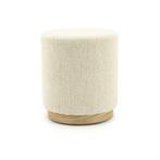 Poef Avah small - beige Mantz, Ophalen of Verzenden, Nieuw