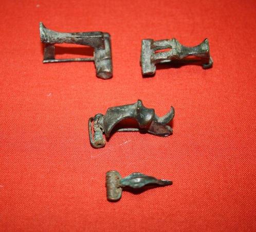 Oud-Romeins, Keizerrijk Brons Fibula (Zonder Minimumprijs), Verzamelen, Mineralen en Fossielen