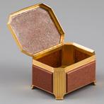 ca. 1950 - Sieradendoos - 20 kt goud - Goudsteen