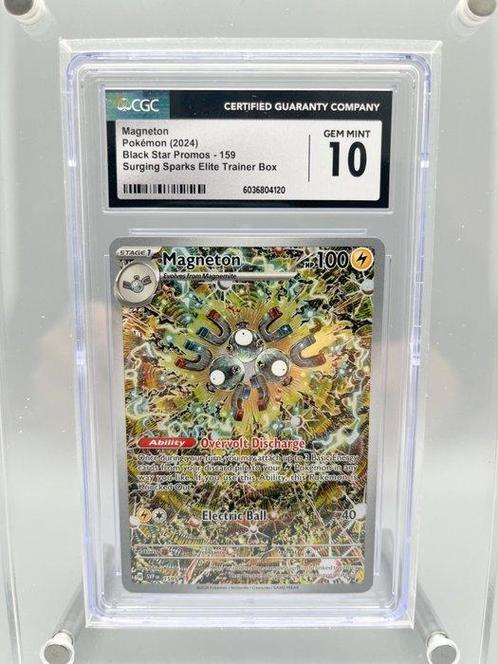 The Pokémon Company Graded card - Magneton - Surging Sparks, Hobby en Vrije tijd, Verzamelkaartspellen | Pokémon