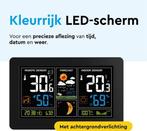 2dekans | BRASQ Draadloos Weerstation binnen en buiten -, Ophalen of Verzenden, Zo goed als nieuw