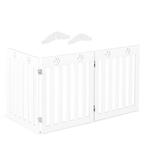 LIVSK Inklapbaar Hondenhek - Stevig MDF met 3 Panelen - 360°, Dieren en Toebehoren, Verzenden, Nieuw