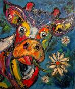 Laurent Pate - Meuhdeleine ( vache animaux abstrait)