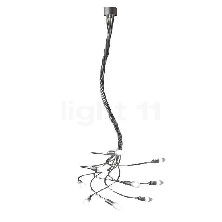 Catellani & Smith Turciø¹ 9 Soffitto LED, nikkel, Huis en Inrichting, Lampen | Hanglampen, Nieuw, Verzenden