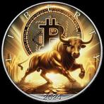 Verenigde Staten. 1 Dollar 2024 - 2024 Bulle - Bitcoin - 1