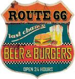 Route 66 - Metalen borden USA - schild, uit Amerika, Ophalen of Verzenden, Huis en Inrichting