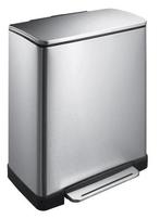 E-Cube pedaalemmer 50 liter mat RVS, Verzenden