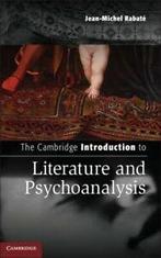 The Cambridge Introduction to Literature and, Gelezen, Verzenden, Jean-Michel Rabate