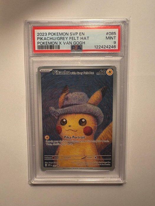 Pokémon - 1 Graded card - Pikachu with Grey Felt Hat #085 -, Hobby en Vrije tijd, Verzamelkaartspellen | Pokémon