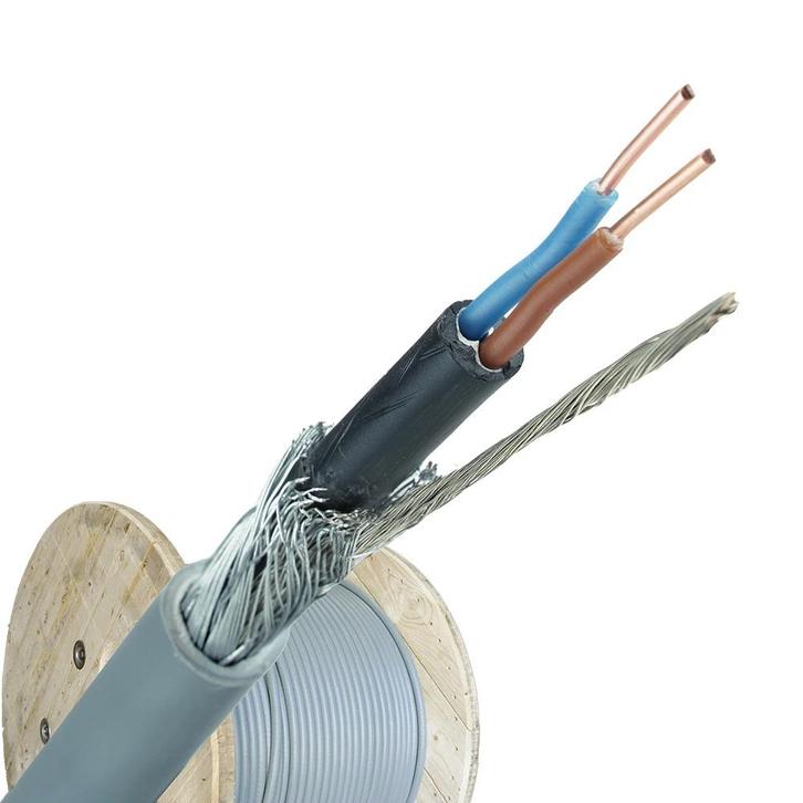 Waskönig Grondkabel - XMvK-as 2x2,5+2,5mm² - Haspel van 500, Doe-het-zelf en Verbouw, Elektra en Kabels, Nieuw, Ophalen of Verzenden