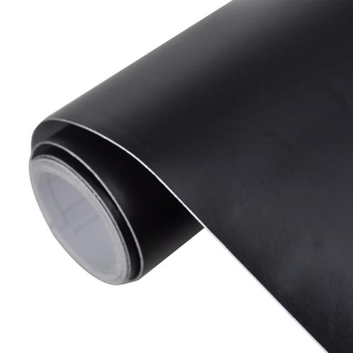 vidaXL Autofolie 100x150 cm matzwart, Auto diversen, Tuning en Styling, Verzenden