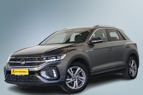 Zakelijke Lease |  Volkswagen T-Roc 1.0 TSI R-Line, Auto's, Volkswagen, Onderhoudsboekje, Lease, Zwart, Handgeschakeld, SUV of Terreinwagen