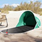 vidaXL Strandtent pop-up waterdicht zeegroen, Caravans en Kamperen, Verzenden, Nieuw, Tot en met 2