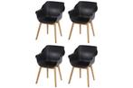 Set van 4- Hartman Sophie Studio diningstoel- Carbon Black-, Verzenden, Nieuw, Overige materialen