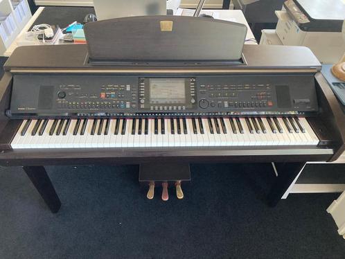 Digitale piano Yamaha clavinova CVP-307, Muziek en Instrumenten, Piano's, Piano, Bruin, Gebruikt, Digitaal, Ophalen