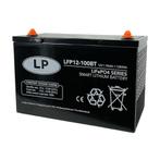 LP SMART Lithium accu LFP V12,8-100 LiFePo4 12 volt 100 Ah, Caravans en Kamperen, Nieuw