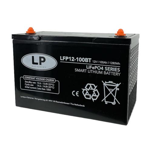 LP SMART Lithium accu LFP V12,8-100 LiFePo4 12 volt 100 Ah, Caravans en Kamperen, Caravan accessoires, Nieuw, Ophalen of Verzenden