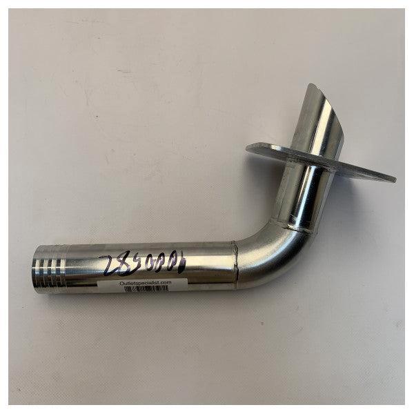 Bieden: Riva exhaust pipe stainless steel 50 mm - 9000582, Watersport en Boten, Bootonderdelen, Motor en Techniek, Nieuw, Zeilboot of Motorboot