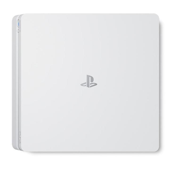 Playstation 4 Slim 500GB Glacier White (PS4 Spelcomputers), Spelcomputers en Games, Spelcomputers | Sony PlayStation 4, Zo goed als nieuw