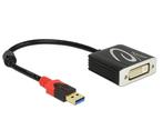 DeLOCK USB3.0 naar DVI adapter - 0,20 meter, Audio, Tv en Foto, Nieuw, Ophalen of Verzenden