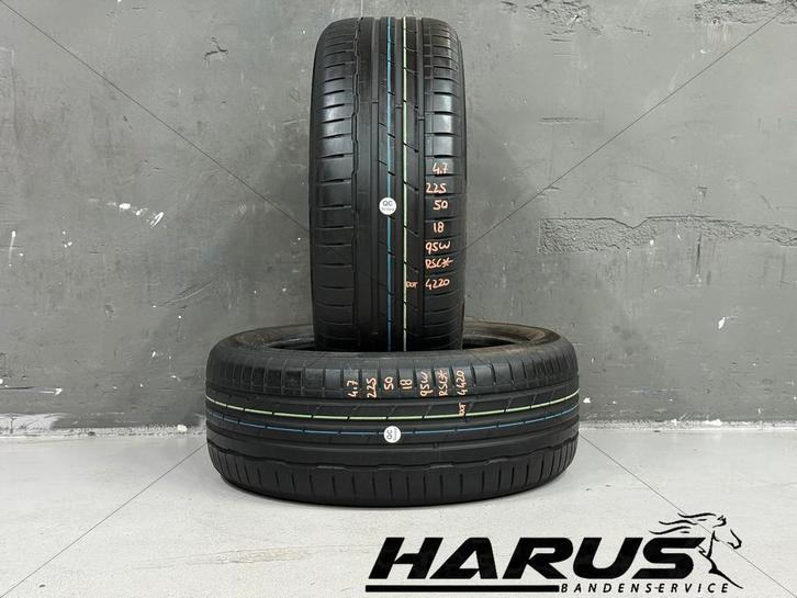 225/50/18 95W RSC Hankook zomerbanden 4,7mm profiel 2 stuks, Auto-onderdelen, Banden en Velgen, 18 inch, Erkend duurzaam, Zomerbanden