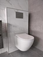 Sanico Napels toilet mat wit rimfree, Verzenden, Nieuw, Toilet