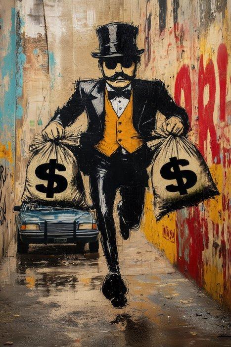 Iconica - Monopoly Man: The Great Escape - Unique 1/1 XXL, Antiek en Kunst, Kunst | Designobjecten
