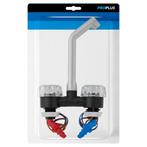 ProPlus Mengkraan De Luxe Ø20 mm – Draaibare Uitloop - Zw, Caravans en Kamperen, Kampeeraccessoires, Ophalen of Verzenden, Nieuw