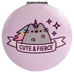 Make-up spiegeltje Pusheen the Cat lila - 7cm NIEUW, Huis en Inrichting, Woonaccessoires | Spiegels, Ophalen of Verzenden, Nieuw