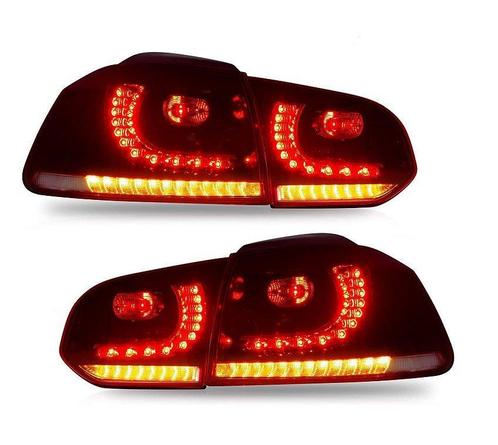 Achterlichten Dynamic LED Rood Smoke Volkswagen Golf 6 RL188, Auto-onderdelen, Verlichting, Nieuw, Volkswagen