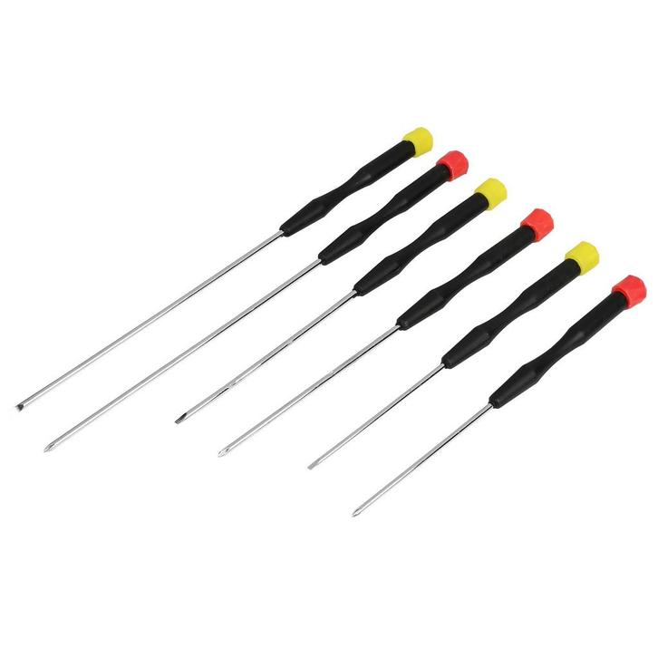 Benson Precisie schroevendraaierset - extra lang - 6 stuk..., Doe-het-zelf en Verbouw, Gereedschap | Handgereedschap, Nieuw, Ophalen of Verzenden