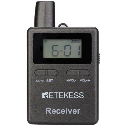 Retekess TT105 Tour Guide Ontvanger – 50 Kanalen, 12 Uur.., Dieren en Toebehoren, Paarden en Pony's | Overige Paardenspullen, Nieuw