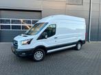Ford E-Transit 350 L3H3 184pk Direct leverbaar, Automaat, Gebruikt, Met garantie (alle), Wit