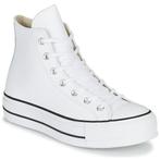 Converse  CHUCK TAYLOR ALL STAR LIFT CLEAN LEATHER HI  Wit..
