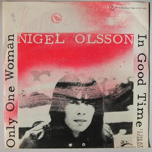 Nigel Olsson - Only one woman - Single, Cd's en Dvd's, Vinyl Singles, Single, Gebruikt, 7 inch, Pop