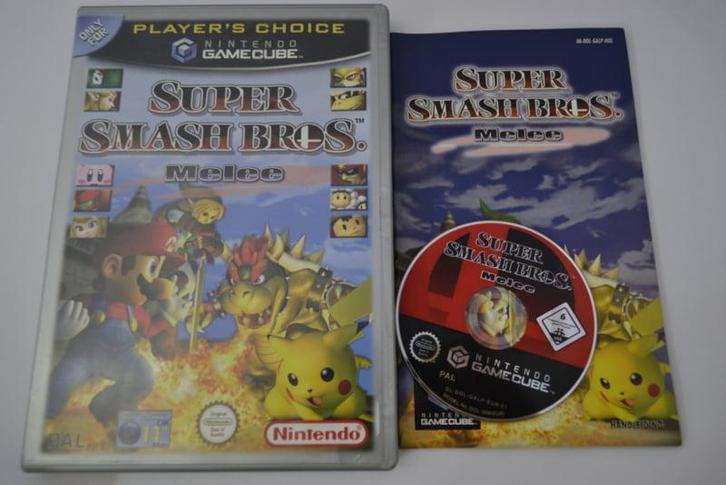 Super Smash Bros Melee - Players Choice (GC HOL), Spelcomputers en Games, Games | Nintendo GameCube, 1 speler, Zo goed als nieuw