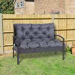 Tuinbankkussen - Luxe Comfort - Donkergrijs, Tuin en Terras, Tuinsets en Loungesets, Ophalen of Verzenden, Nieuw