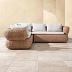 Hoek Loungeset - Belva - Wicker - The Outsider, Tuin en Terras, Verzenden, Nieuw