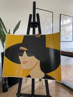 Alex Katz - Black Hat 2, 2010, copyright Alex Katz/