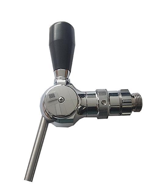 Alpha tapkraan compensator chrome  flare en messing vlak, Zakelijke goederen, Horeca | Overige, Ophalen of Verzenden